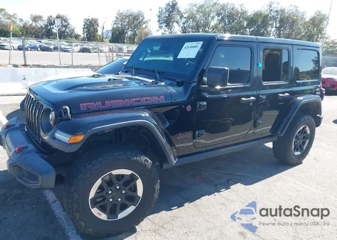 2020 Jeep Wrangler Unlimited Rubicon 4X4 from USA, damaged, VIN 1C4HJXFGXLW141723